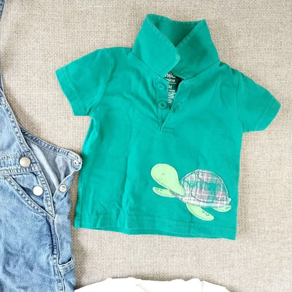 Baby Infant Boy Clothing Bundle Bodysuit Variety Of Colors 17 Pieces 3-6 Mo. #7